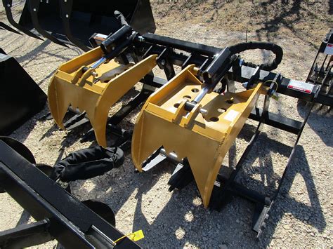 armstrong grapple for skid steer|armstrong brush rake grapple.